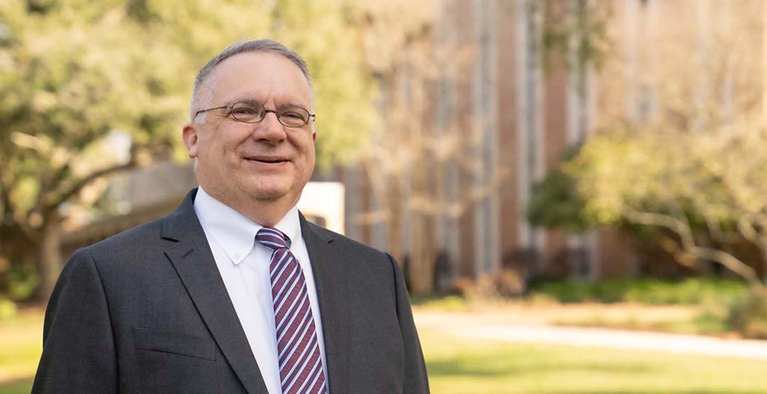 Dr. Allen Parrish, who has been named vice president of research and economic development at the University of South Alabama. He begins April 1.